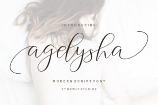 Agelysha Script: A Beautiful Typeface for Editorial Design