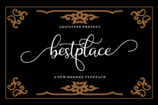 Bestplace Script Font for Beautiful Craft Projects