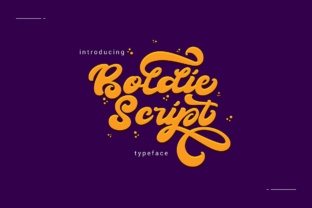 Boldie Script: A Bold Typeface for Creative Makers