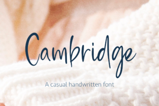 Cambridge Script Font Review: A Premium Typeface for Strong Campaign Impact