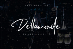Dellamonde Script: A Premium Typeface for Modern Web Design