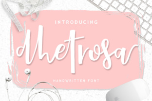 Dhetrosa Script: A Premium Typeface for Small Business Branding