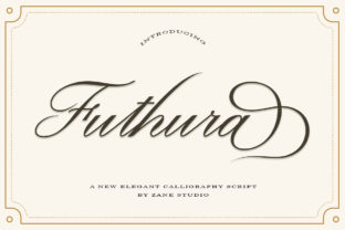 Futhura Script: A Premium Typeface for Editorial Elegance