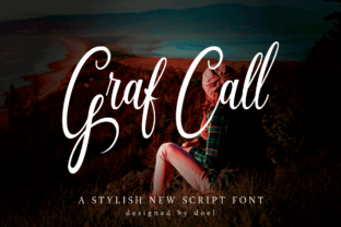 Graf Call Script: A Stylish Typeface for Editorial Design
