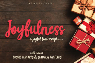 Joyfulness Script: A Playful Typeface for Creative Projects