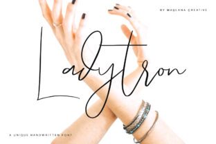 Ladytron Script Font for Authentic Branding