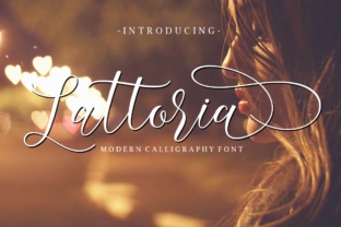 Lattoria Script: A Handcrafted Typeface for Digital Elegance