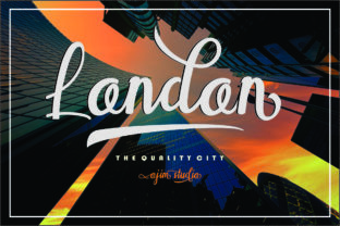 London Script: A Handcrafted Typeface for Natural Branding