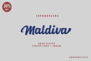 Maldiva Script: A Bold Typeface for Memorable Branding