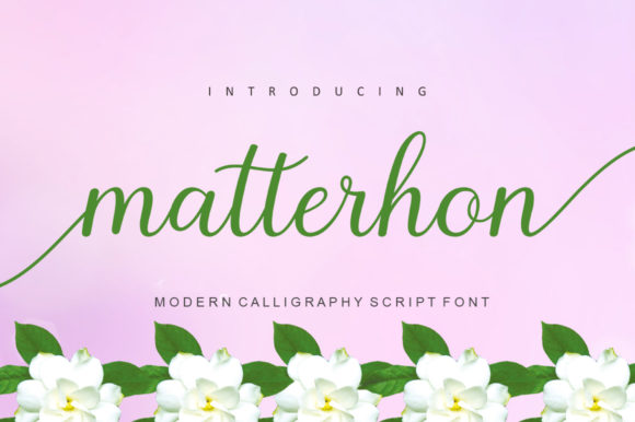 Matterhon Script: A Beautiful Font for Your Brand