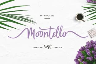 Moontello Script: A Premium Typeface for Campaign Creativity