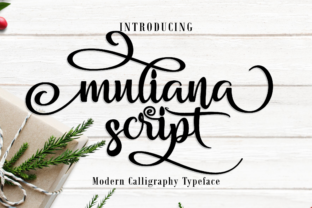 Muliana Script: A Handcrafted Typeface for Creative Makers