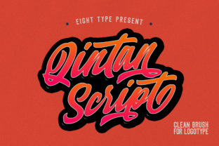 Qintan Script: A Bold, Fun Typeface for Web Design