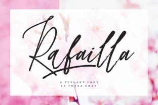 Rafailla Script: A Luxurious Handwritten Typeface for Craft Creators