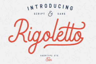 Rigoletto Script: A Premium Typeface for Editorial Elegance