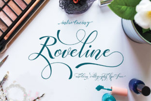 Roveline Script: A Premium Typeface for Strong Campaign Headlines
