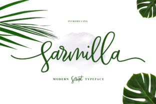 Sarmilla Script: A Handwritten Typeface for Elegant Branding