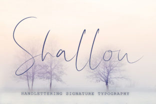 Shallou Script: A Feminine Typeface for Editorial Elegance