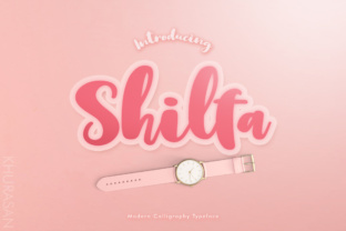 Shilfa Script: A Bold and Cheerful Typeface for Modern Web Design