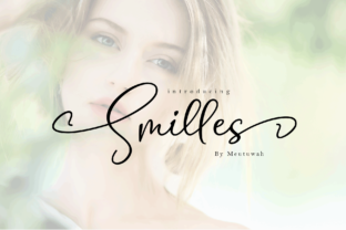Smilles Script: A Modern Calligraphy Typeface for Elegant Branding
