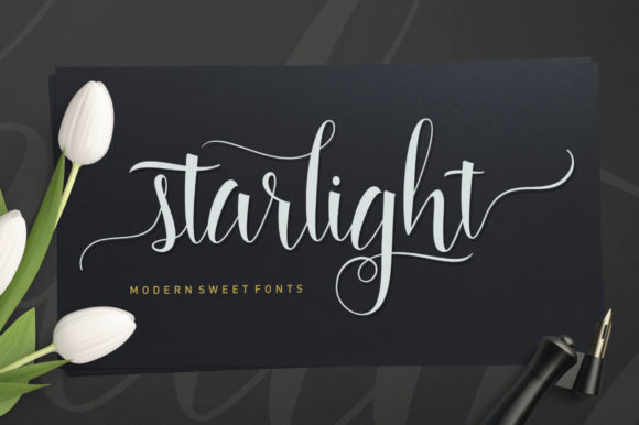 Starlight Script: A Handwritten Font That Elevates Branding