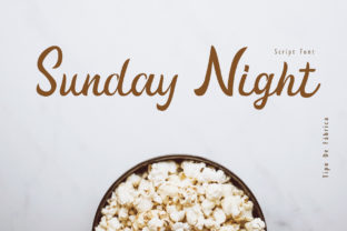 Sunday Night Script: A Delightful Hand-Lettered Typeface for Creative Branding
