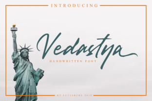 Vedastya Script: A Handwritten Typeface That Elevates Digital Design