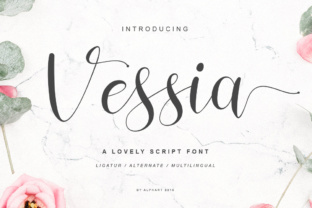 Vessia Script: A Modern Typeface for Digital Design