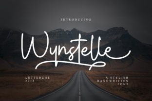 Wynstelle Script: A Handwritten Typeface for Polished Branding
